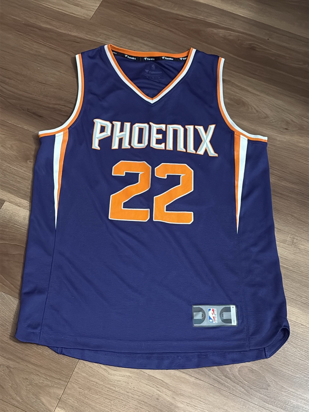 Phoenix #22 Basketball Jersey - Purple & Orange